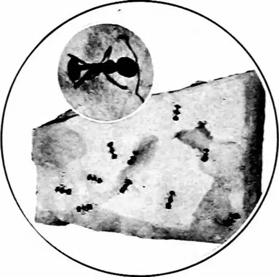 Ants on a sugar cube