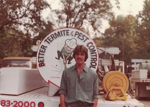 Historical photo of Better Termite and Pest Control team serving Alexandria homes since 1968