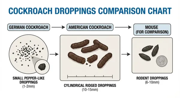 Roach Poop: How to Identify Cockroach Droppings & What They Mean