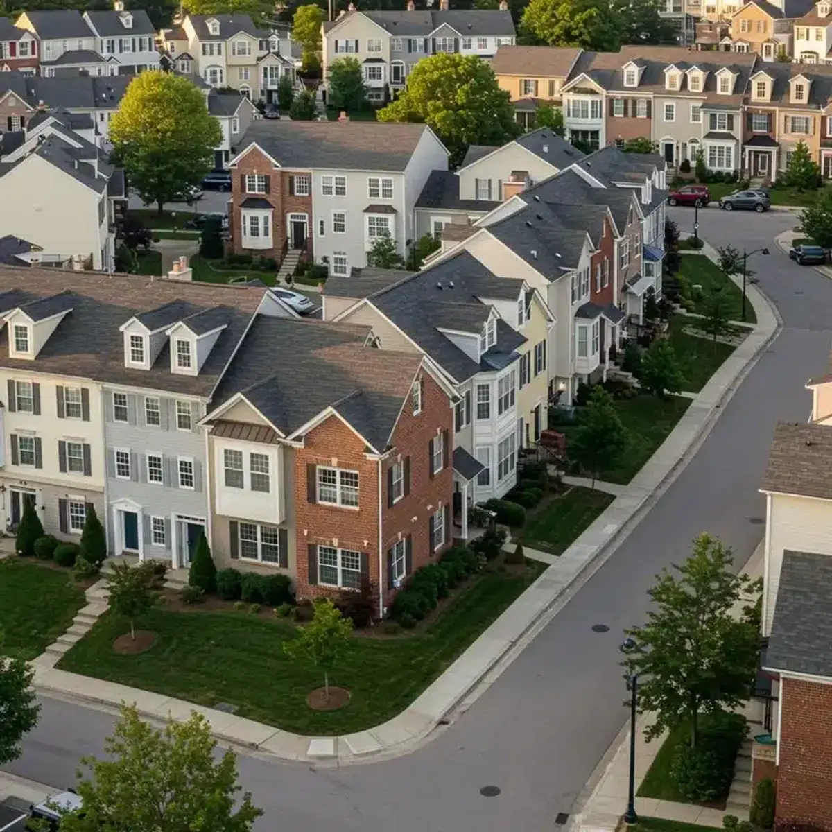 Virginia Maryland DC suburban neighborhood